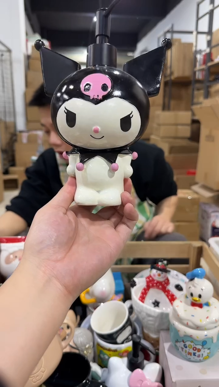 瓷片库洛米全身按压瓶