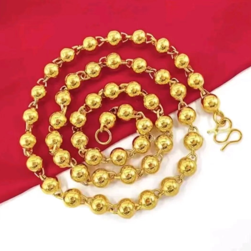 合金项链 【专柜同款】项链 圆珠项链卡6