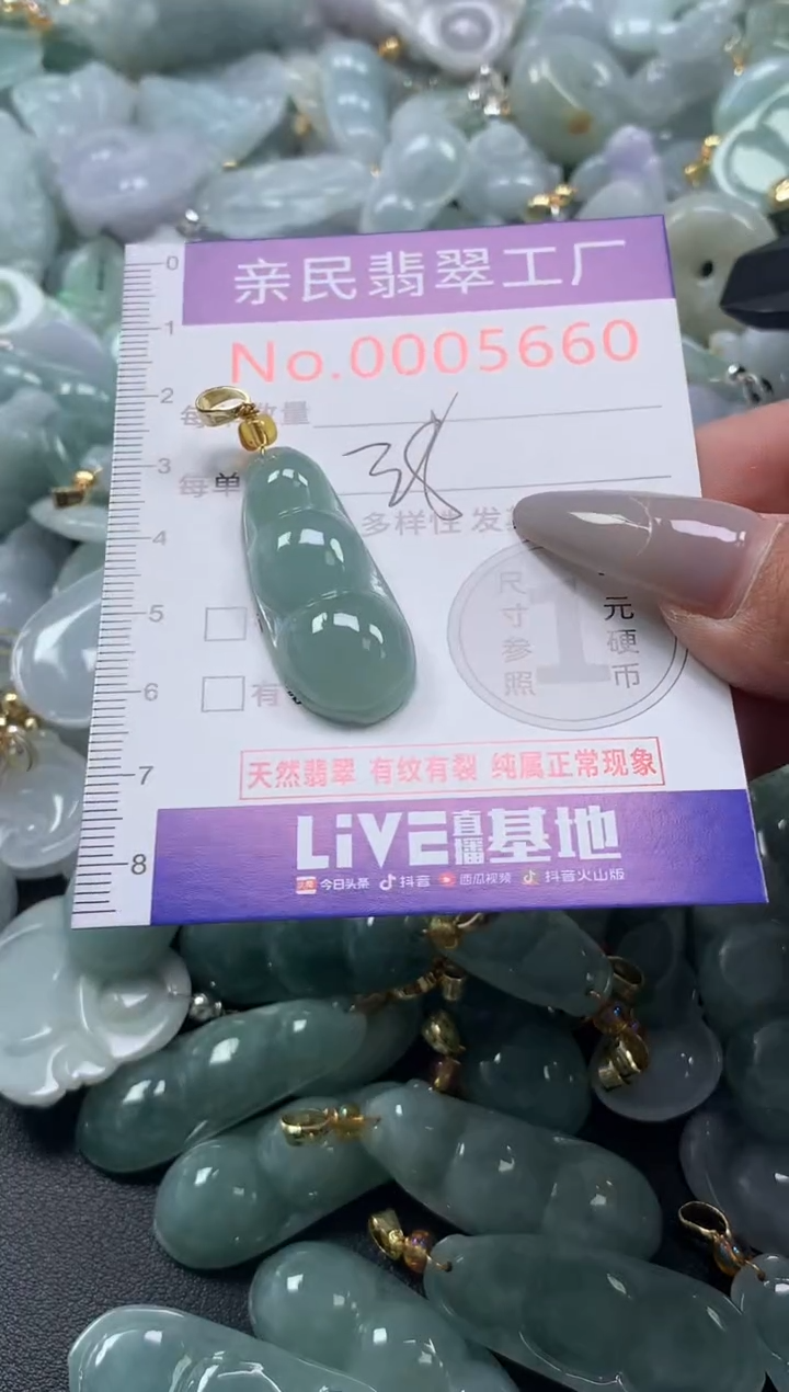 颈饰未镶嵌翡翠5660