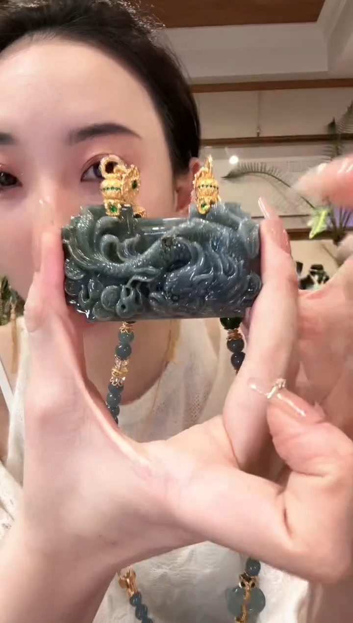 【闪购商品】翡翠颈饰未镶嵌国风