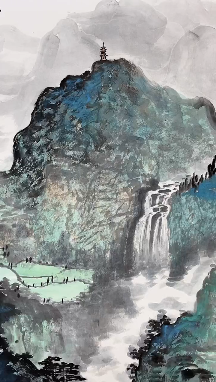 【闪购商品】国画郑乐华绘画手绘作品14-16