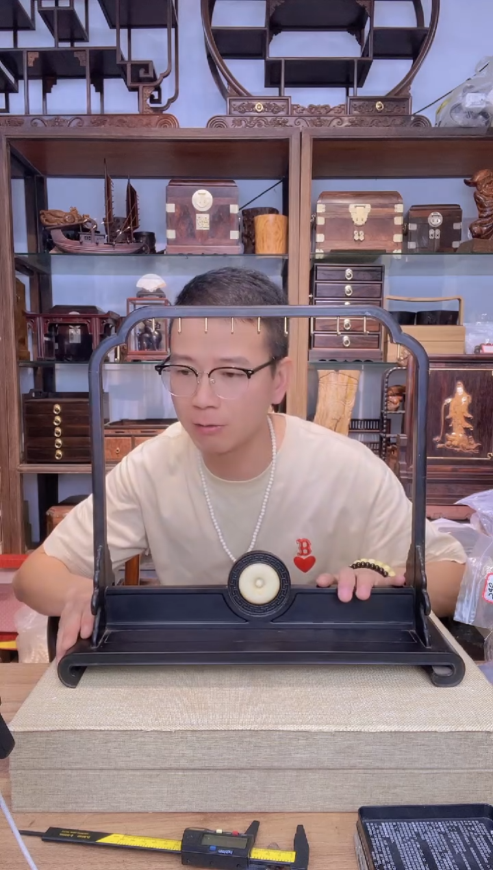 乌木类书架537紫光檀笔架   返修款瑕疵