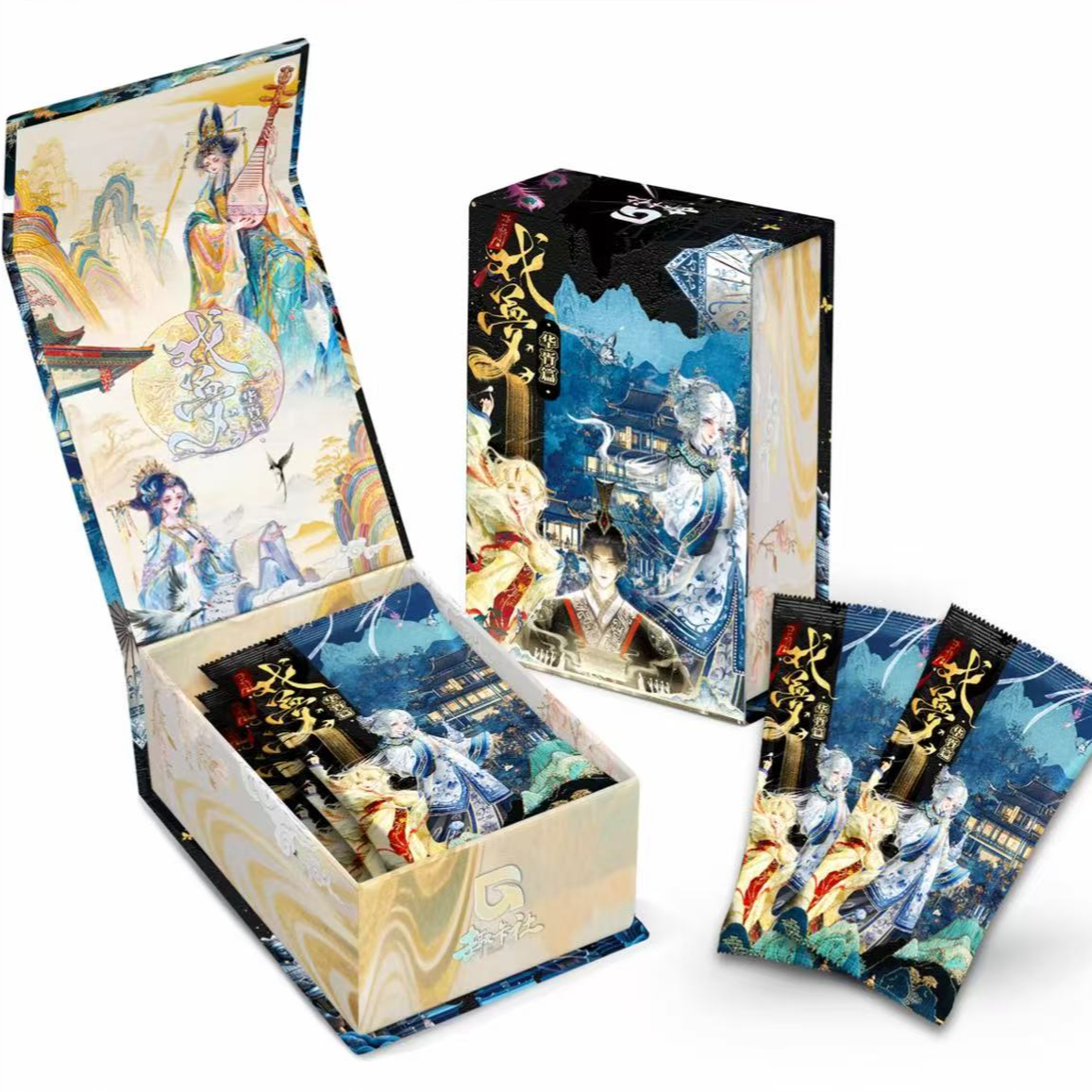【小鱼】【玩法】【趣卡社戏梦】国风原创限量收藏卡牌潮玩盲盒