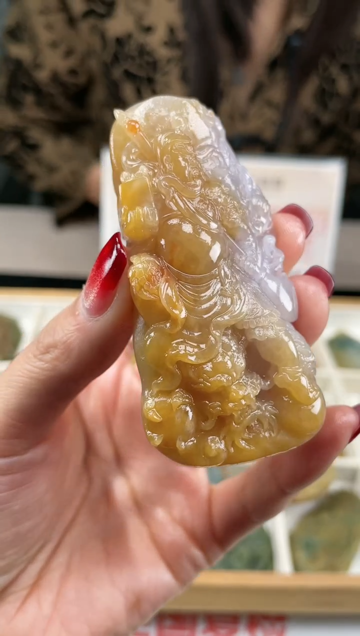 【闪购商品】定制翡翠未镶嵌不退不换CMH1件-A