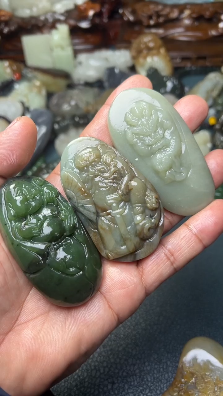 未镶嵌和田玉把件3