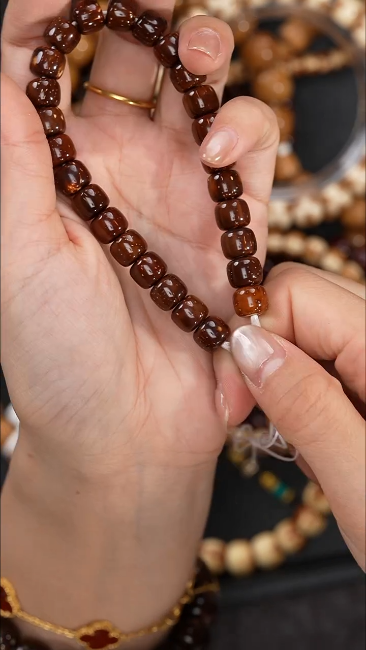 手串紫金鼠9mm红皮实心鼠