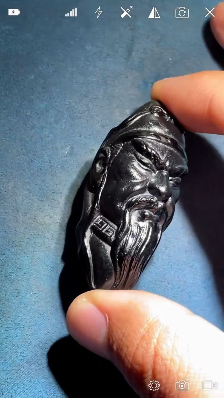 未镶嵌和田玉挂件XXZ 武财神