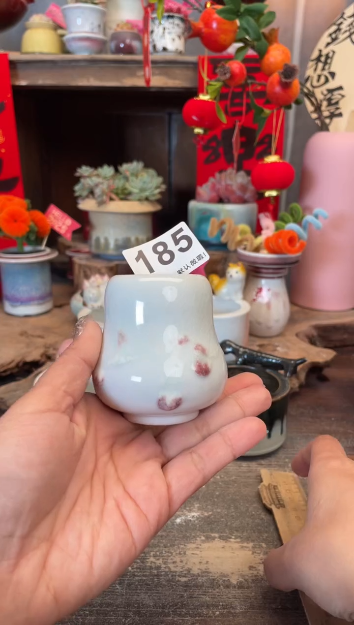 【闪购商品】摆件185知木小芳花盆编号