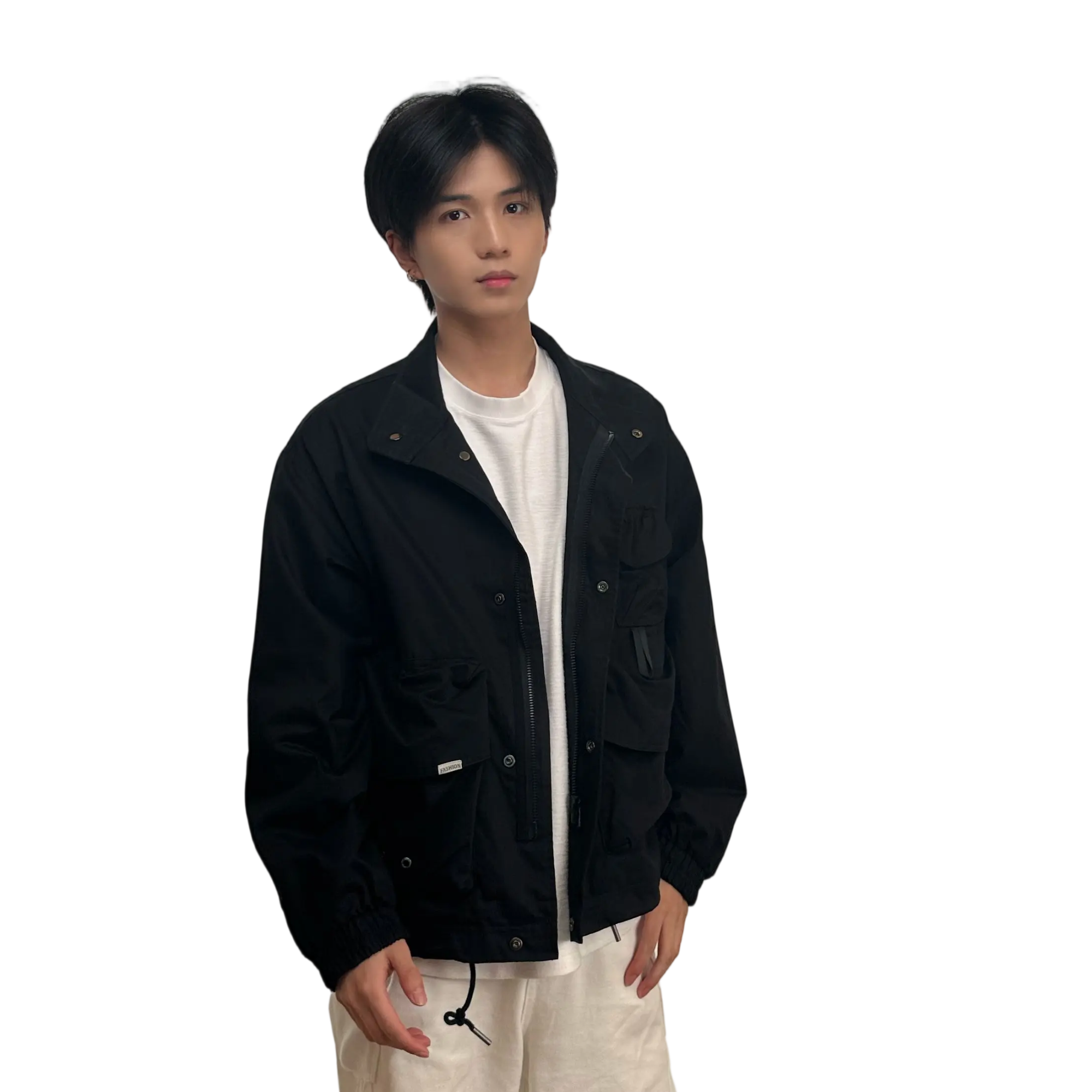 2025早春男女同款连帽夹克外套透气防晒轻薄百搭潮流通勤休闲外套