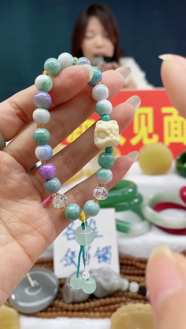 【闪购商品】玛瑙/玉髓颈饰合金8