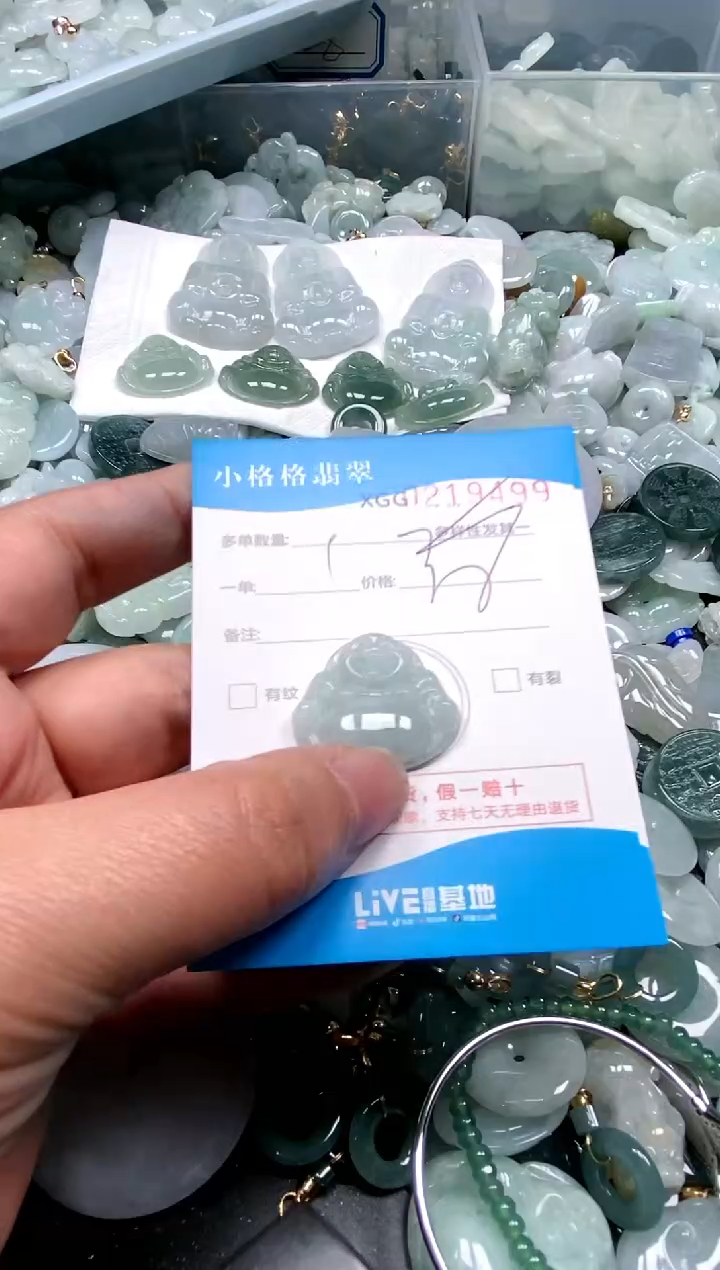 【闪购商品】翡翠颈饰未镶嵌闪购商品0219499