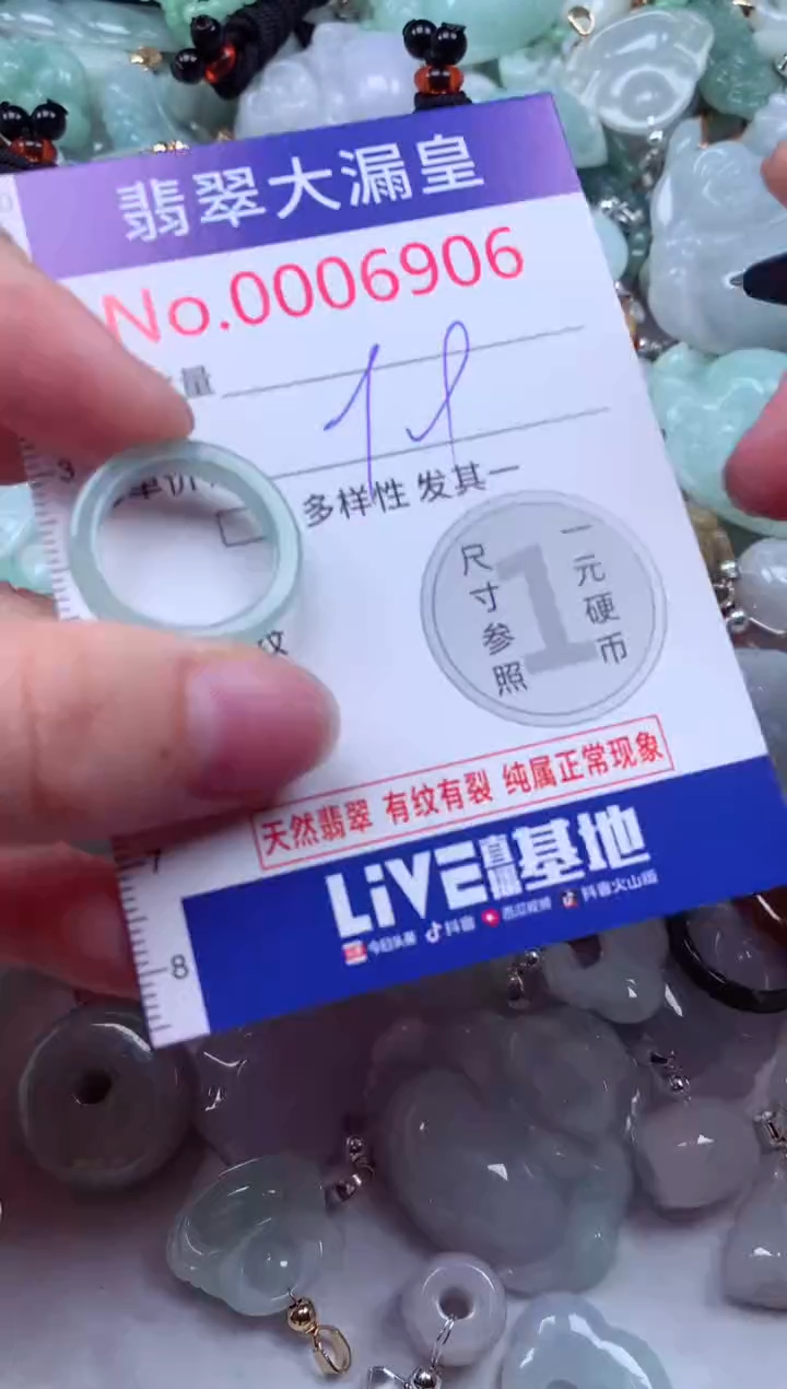 吊坠(不含链)未镶嵌翡翠6906