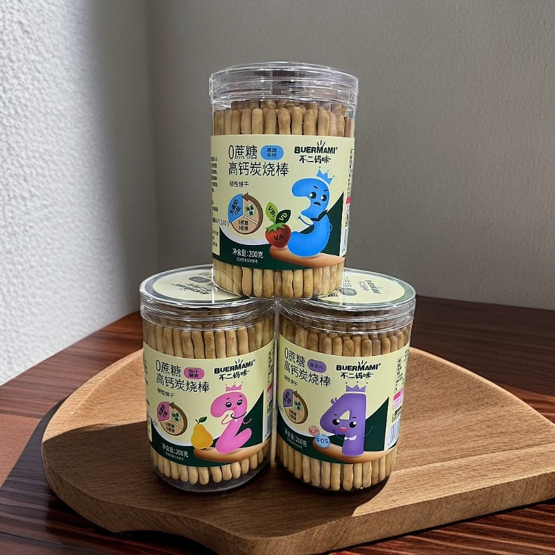 不二妈咪 0蔗糖高钙炭烧棒HY 易碎 介意慎拍