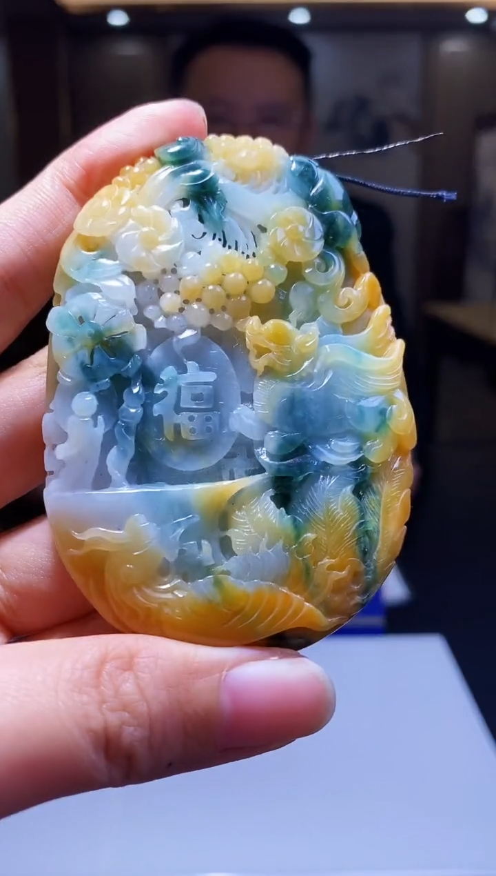 【闪购商品】翡翠颈饰未镶嵌M-@@PDZA0308137
