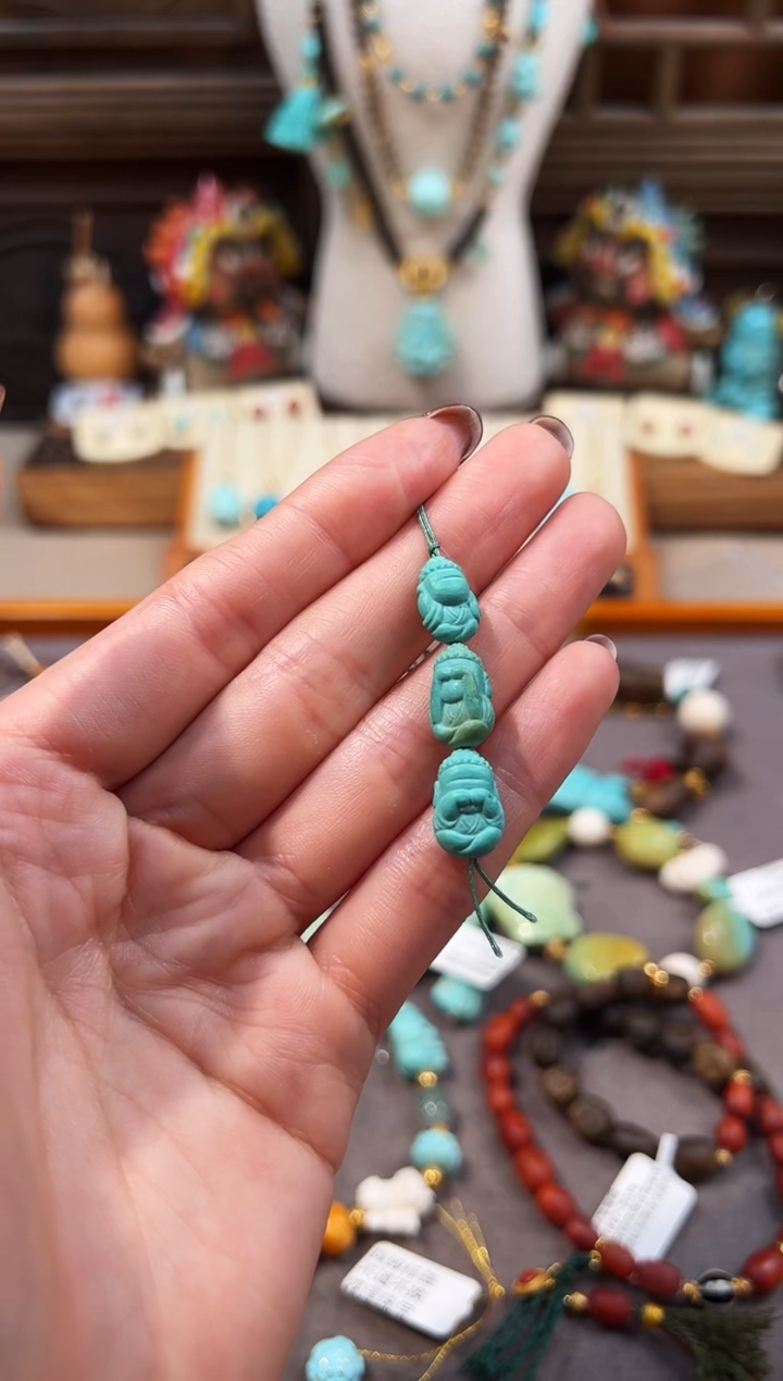 未镶嵌绿松石配饰K****v绿松石配饰