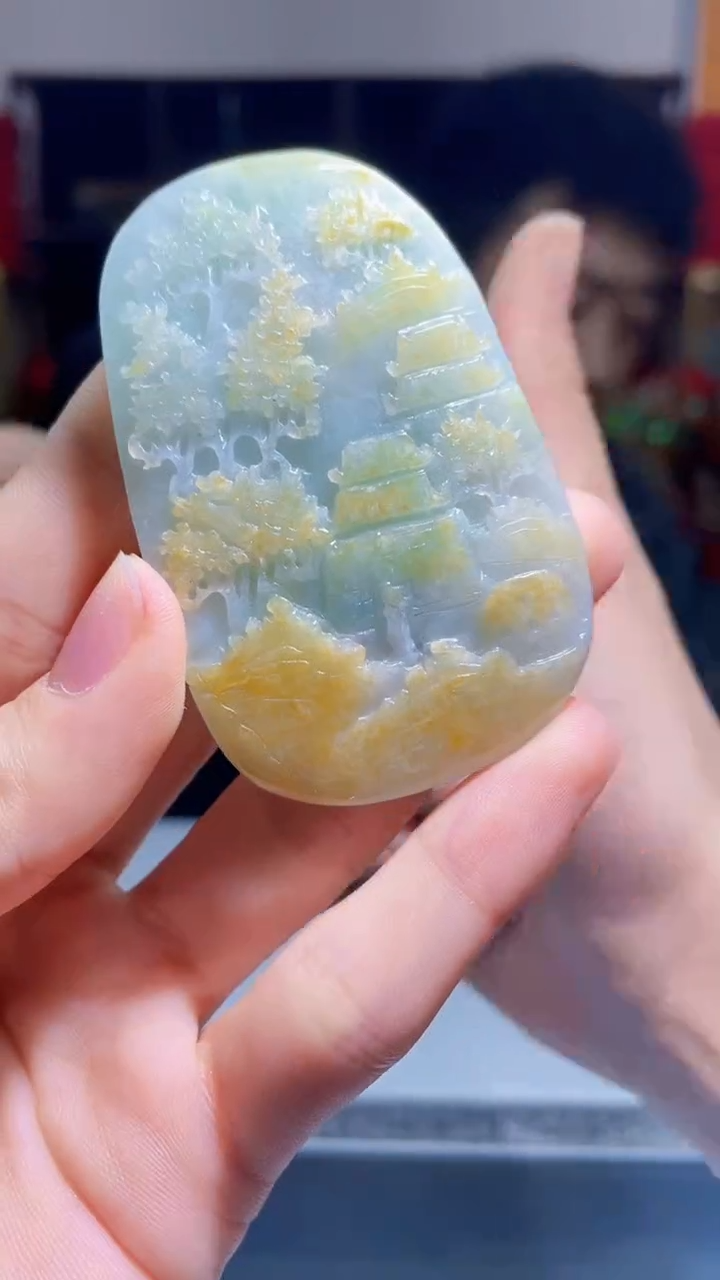 【闪购商品】翡翠吊坠(不含链)未镶嵌D2