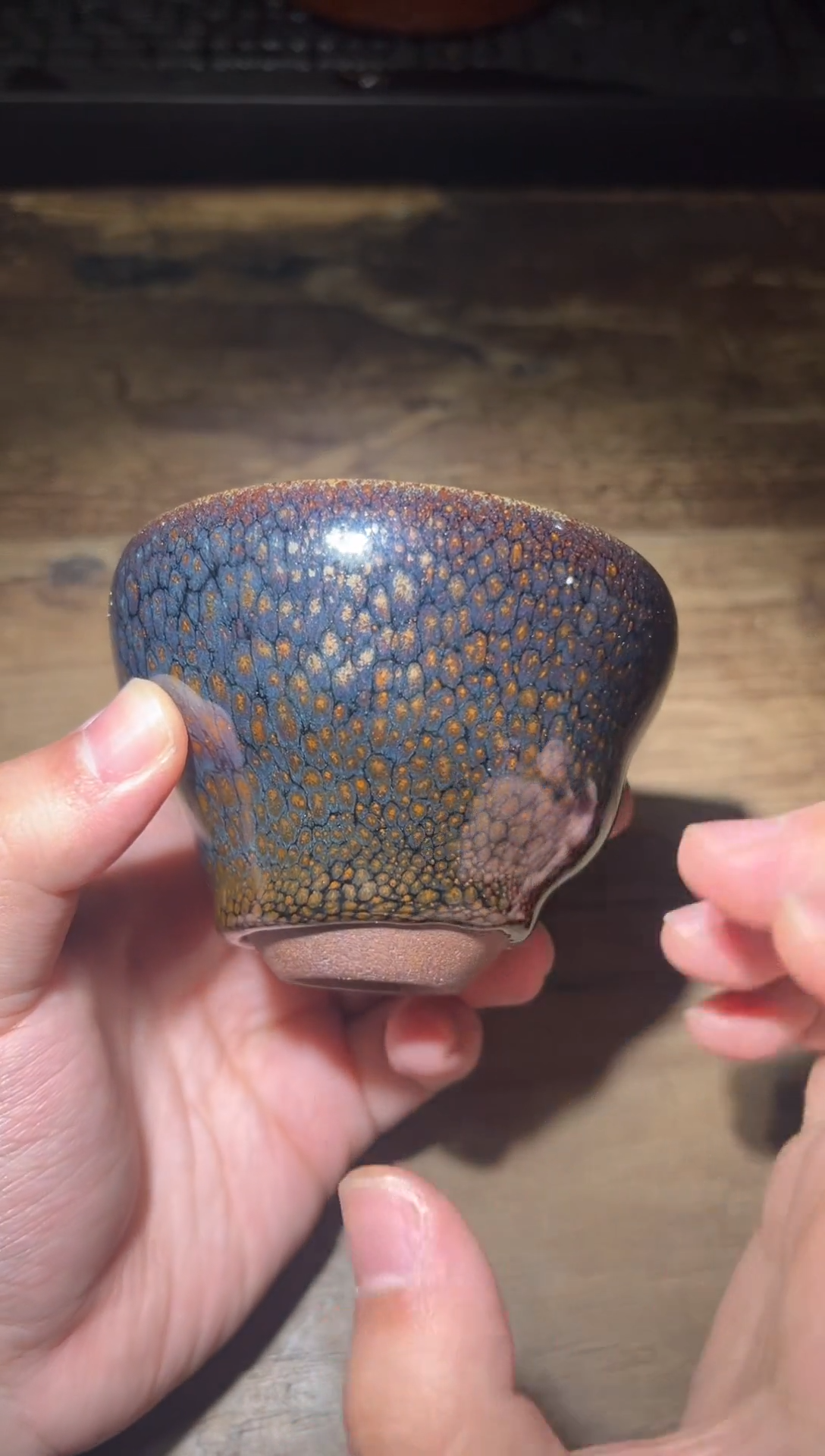 茶盏何定欣老师鹧鸪建盏#29