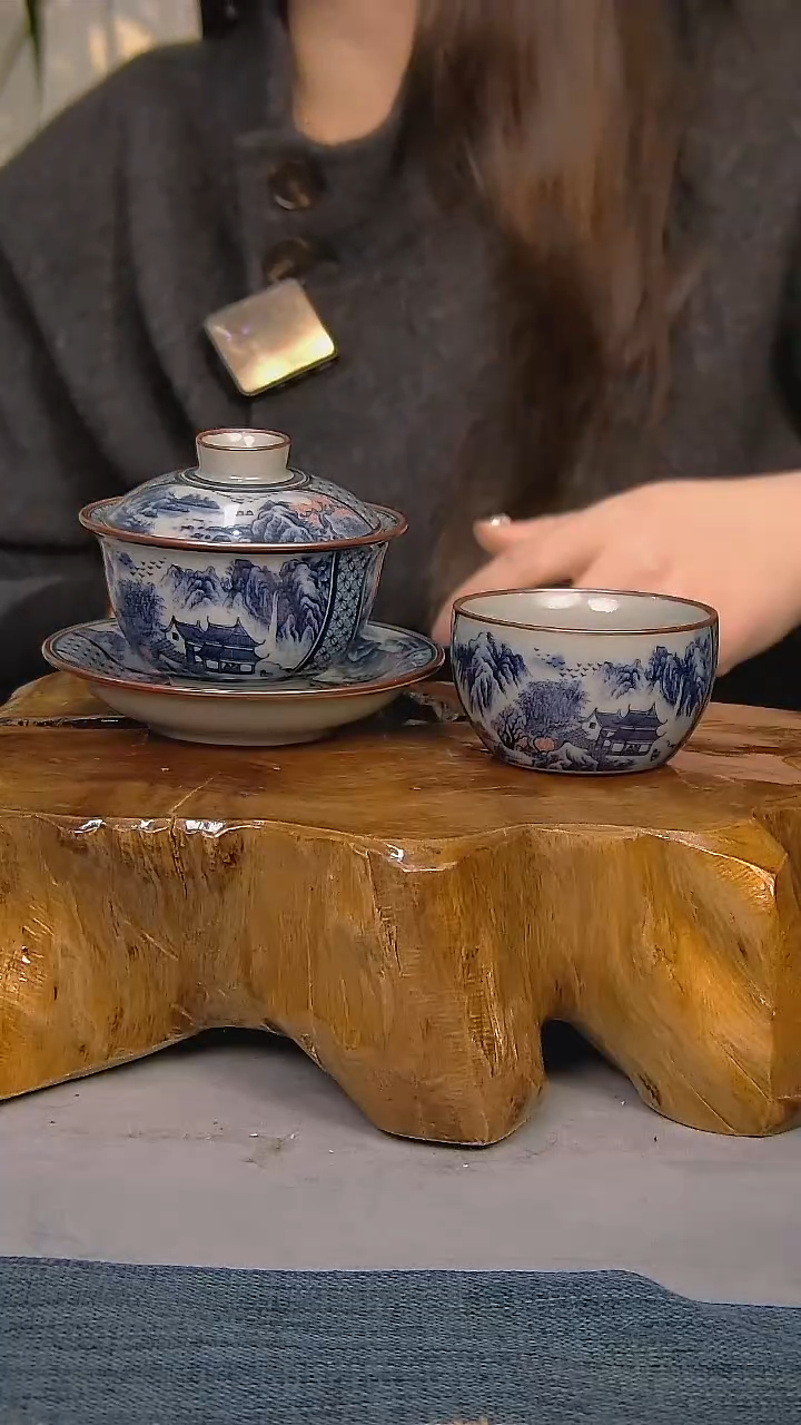 【闪购商品】简装家用款2件套 陶瓷家用茶具系列