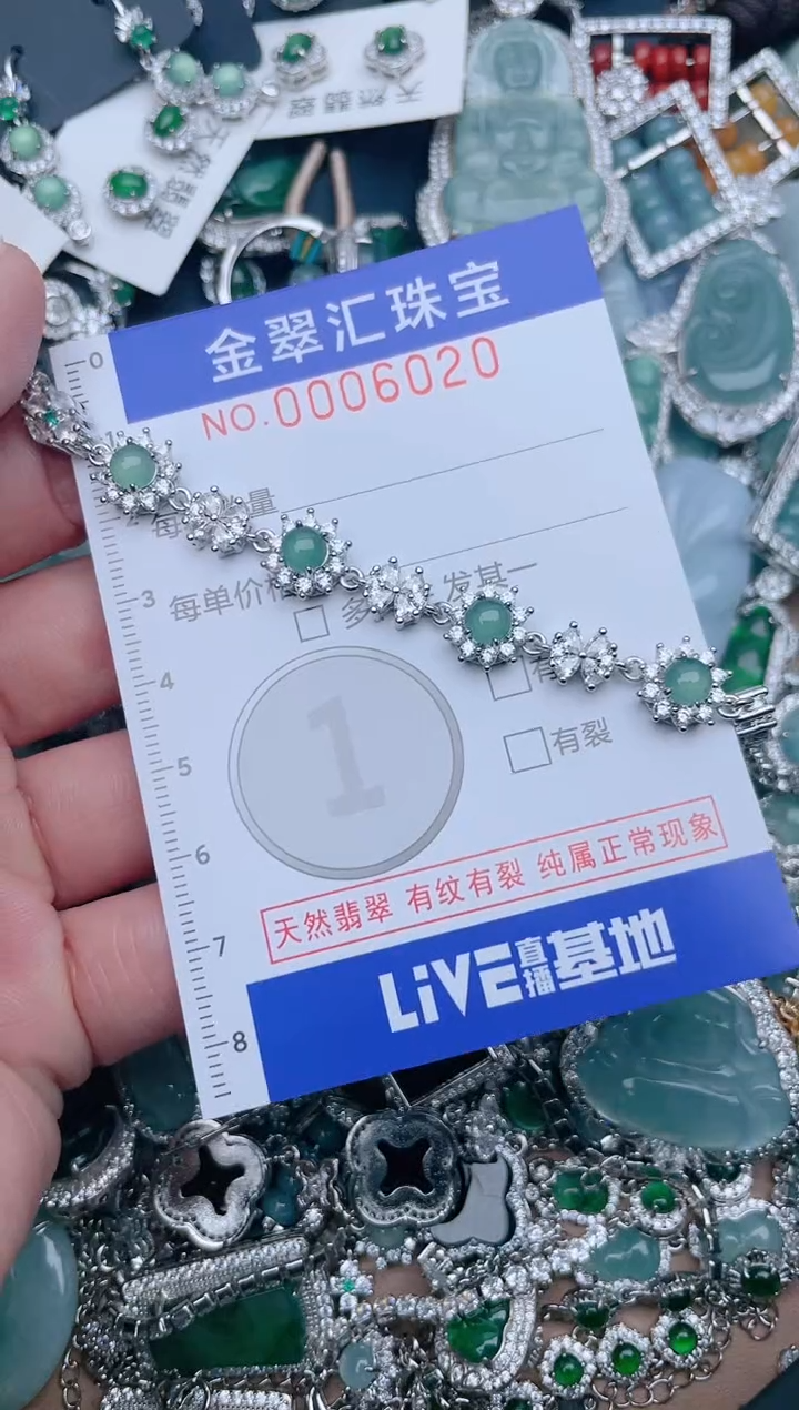 【闪购商品】翡翠颈饰未镶嵌6020....1