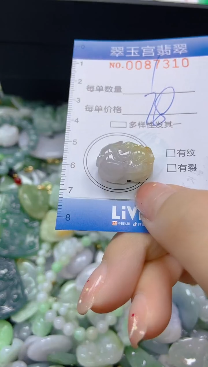 【闪购商品】翡翠颈饰未镶嵌闪购0087310