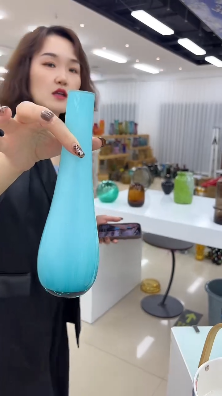 玻璃外贸尾货花瓶080