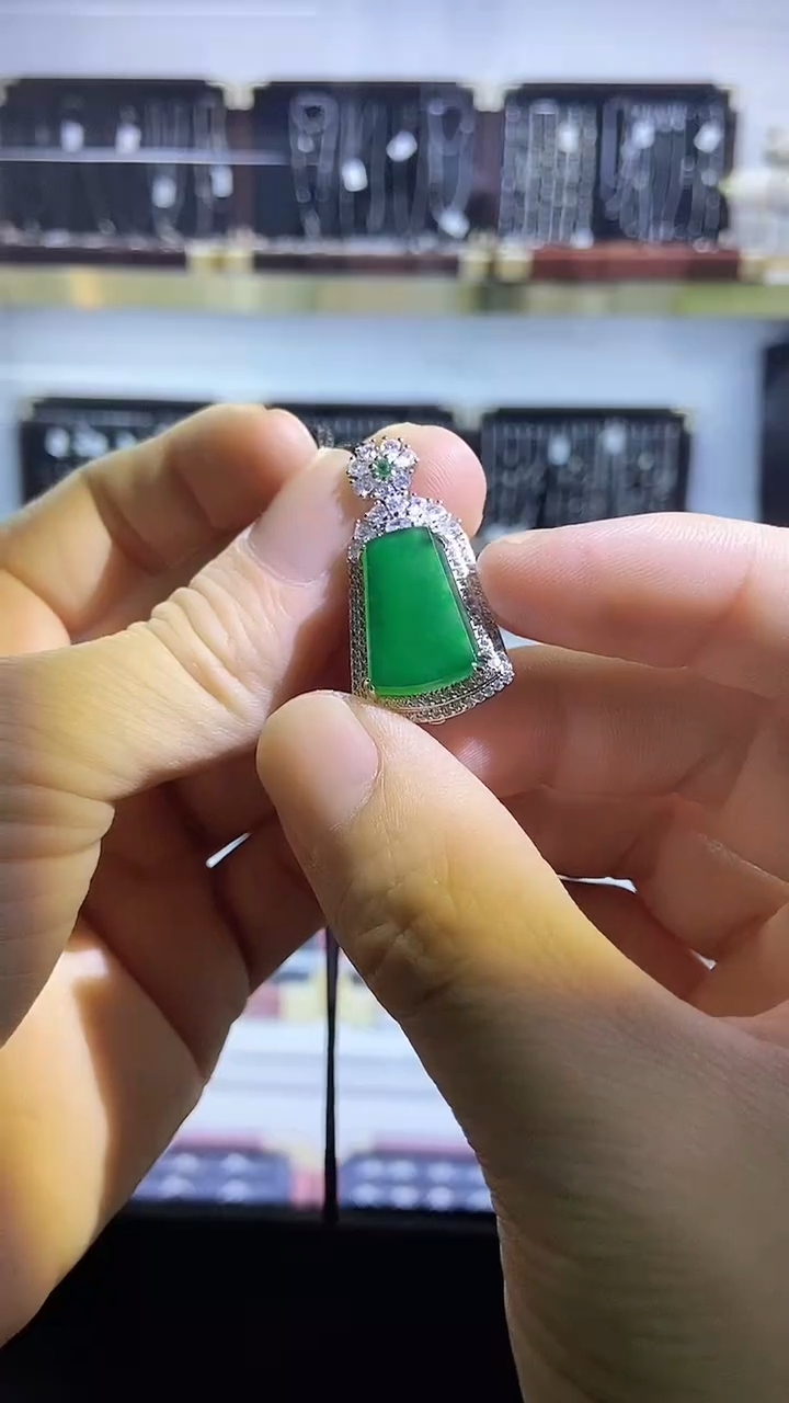颈饰未镶嵌翡翠多样性发货不含链