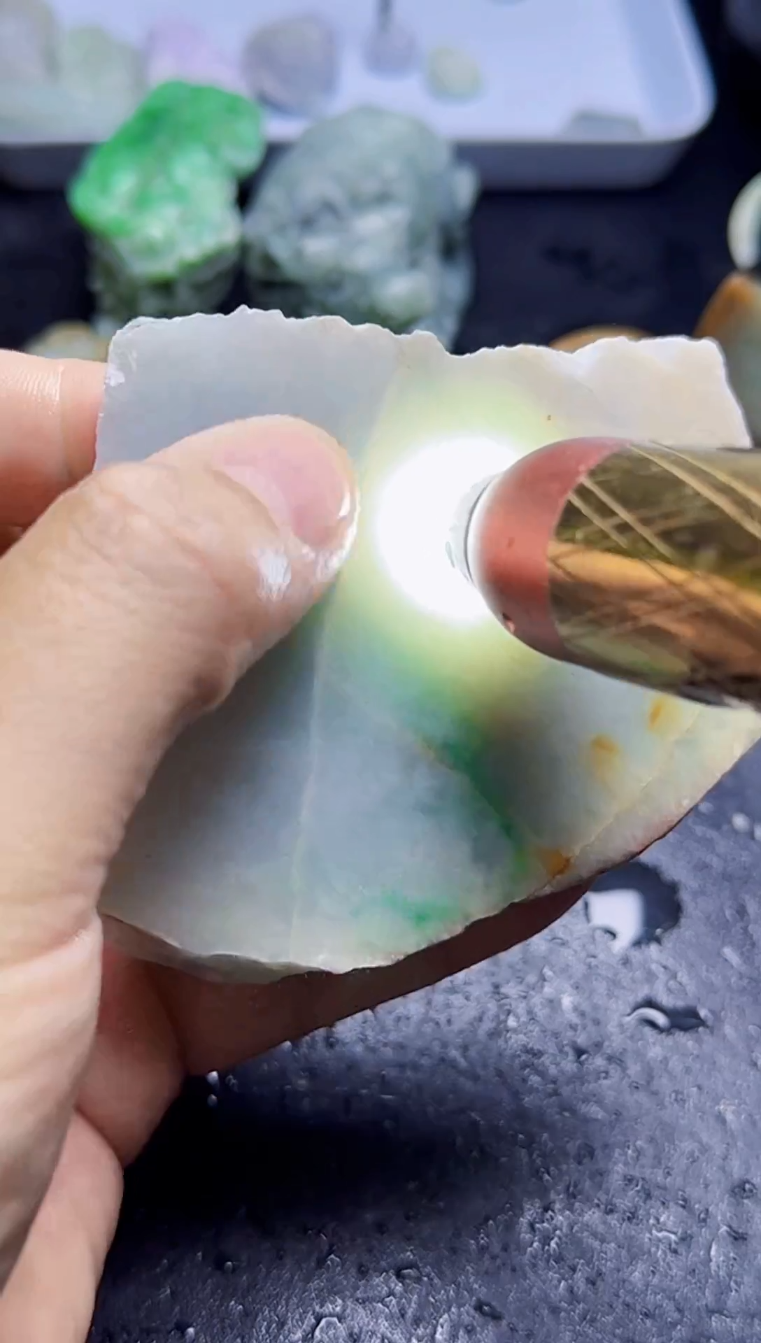 未镶嵌挂件翡翠118