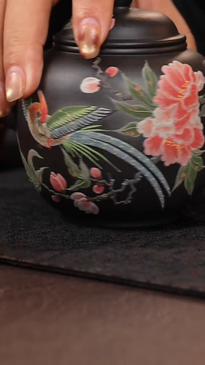 茶壶紫砂捂灰宫灯