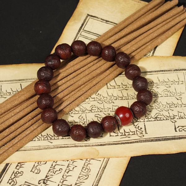 20世纪凤眼菩提手串/LBT1491Z/古玩老串/律宝堂