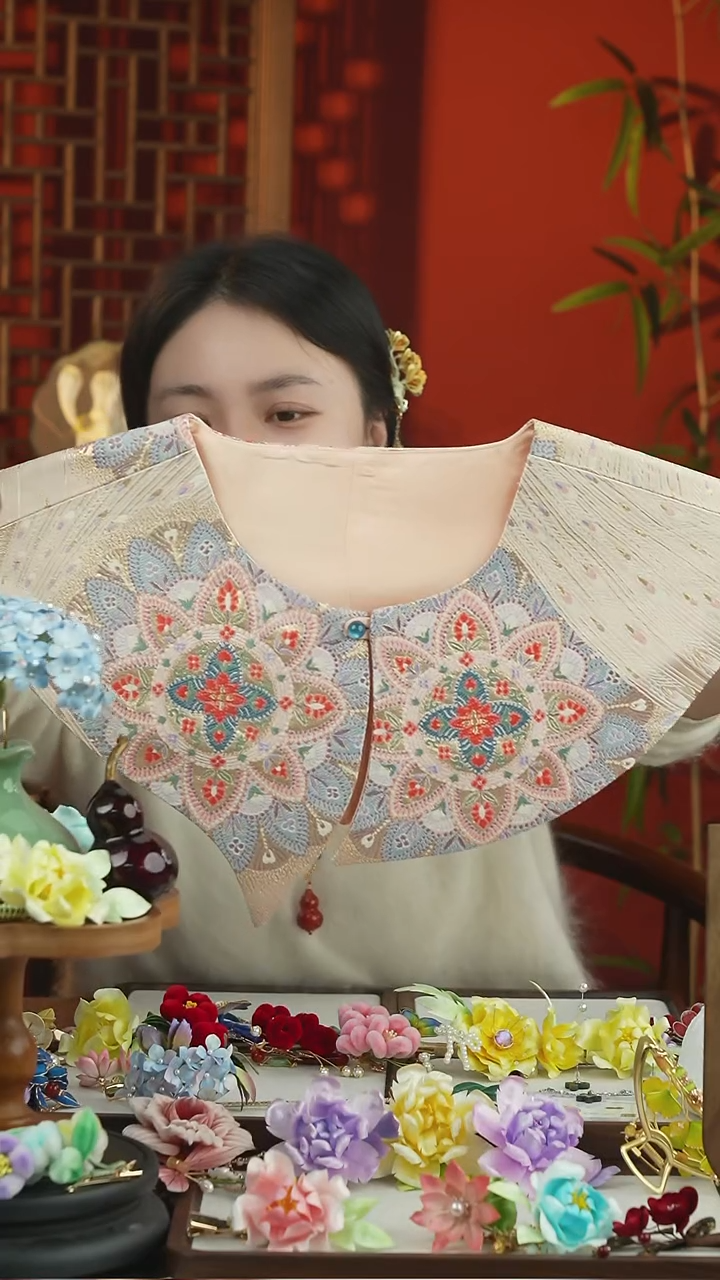 刺绣闪购纯手工非遗国风饰品