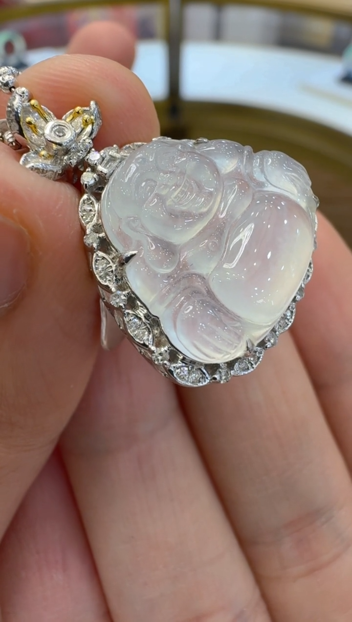 【闪购商品】翡翠吊坠(不含链)18K金镶嵌多样性团购发一件