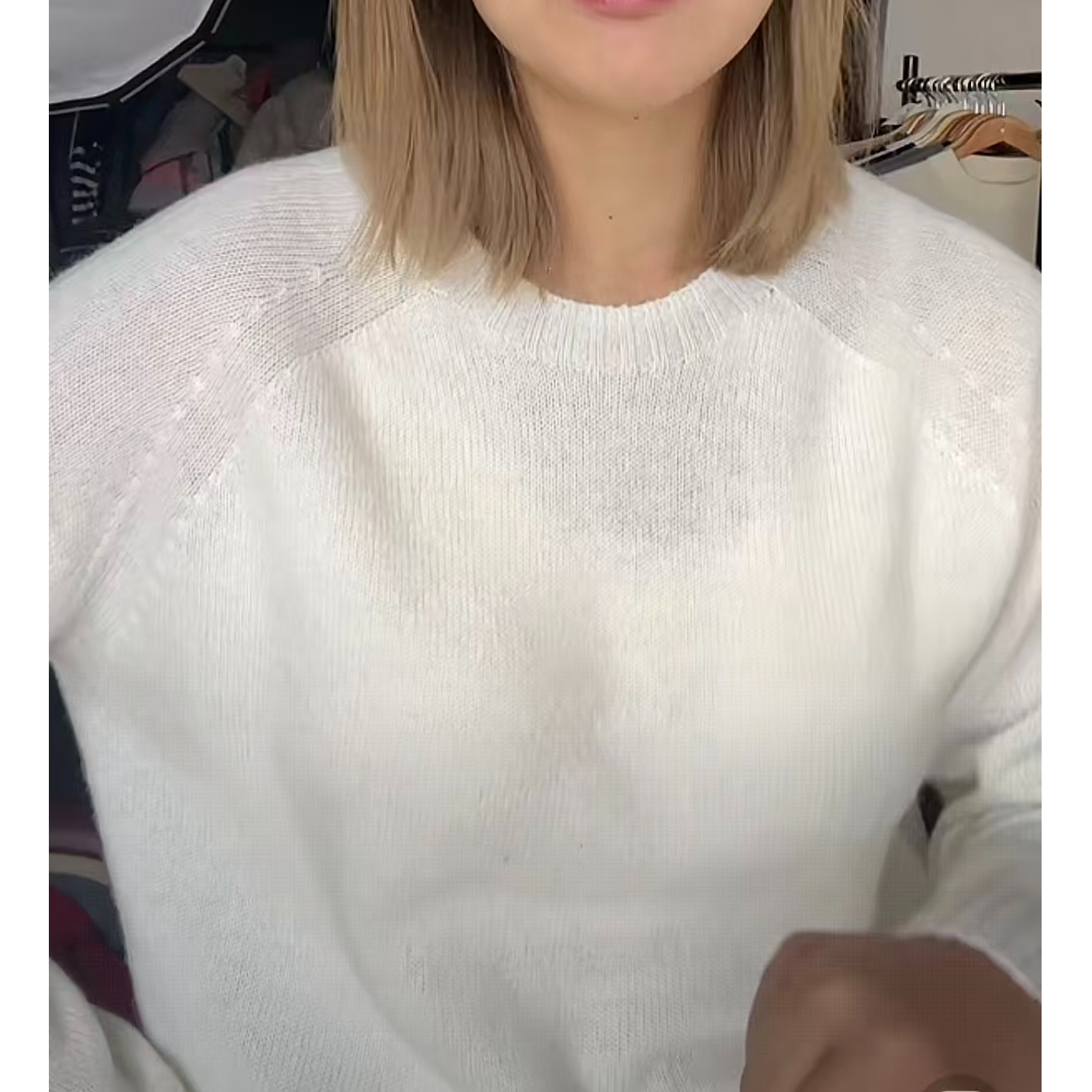 【阿蒙新款】女款半高领MORO全羊绒衫