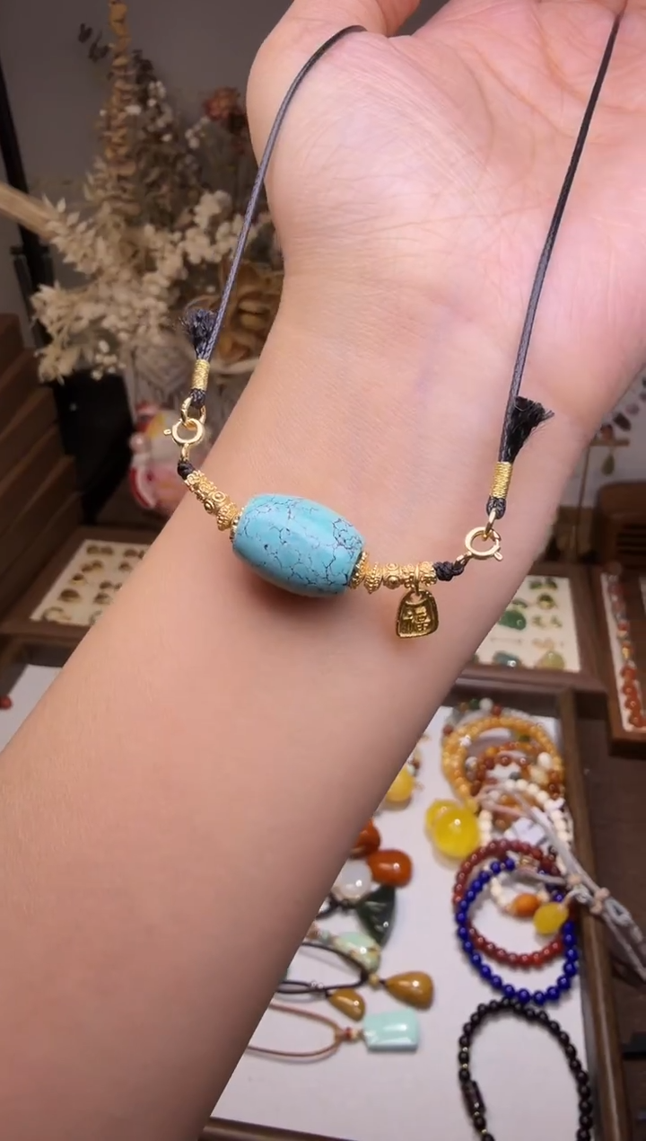 水晶摆件未镶嵌项链