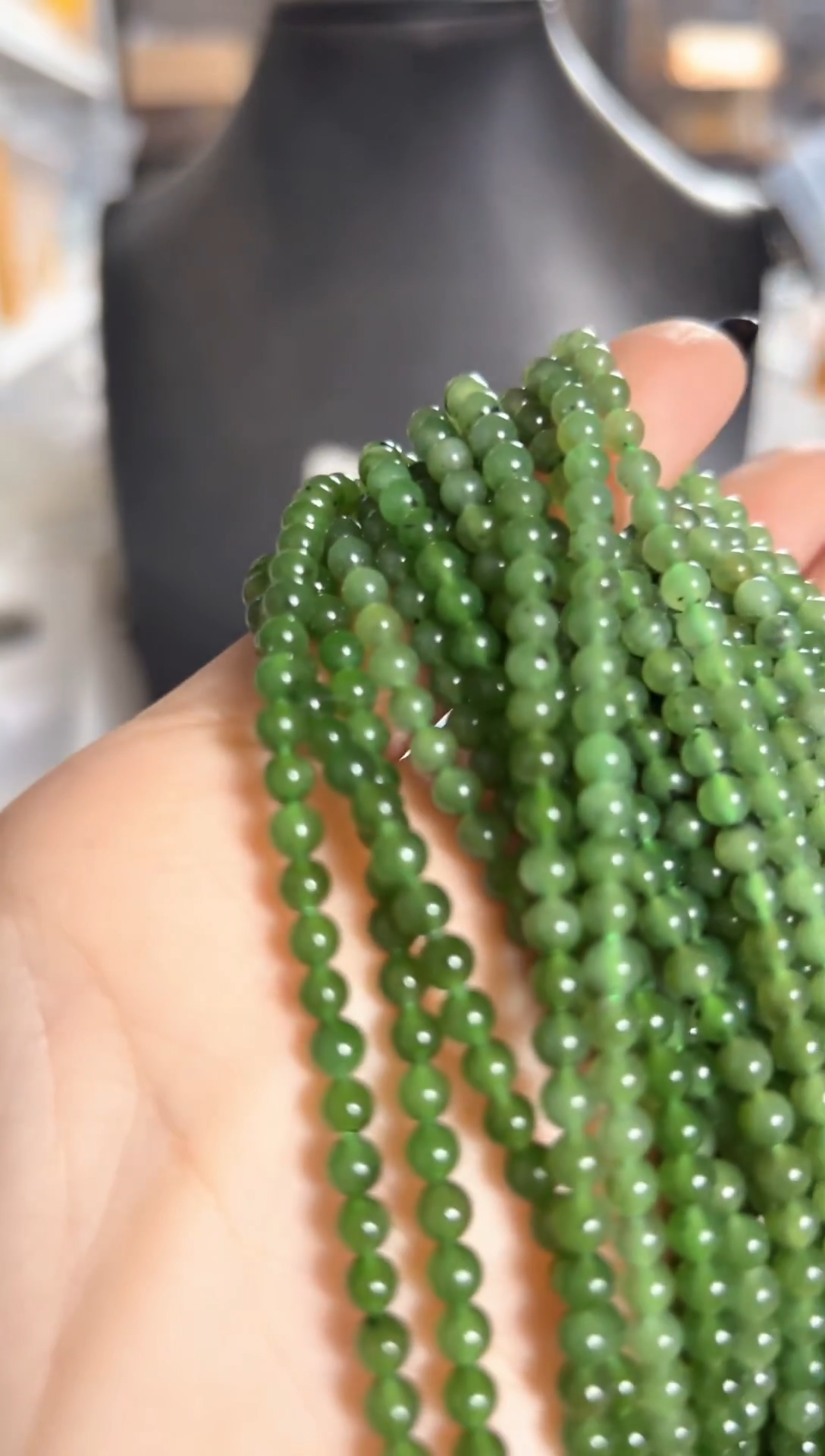 项链未镶嵌和田玉DF半成品一条