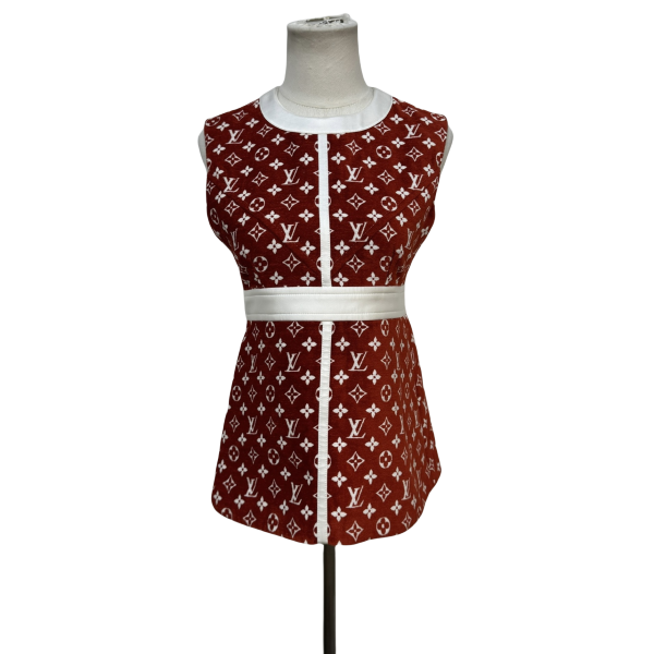 妃鱼/路易威登/粘胶纤维/连衣裙/95新/凡1/29