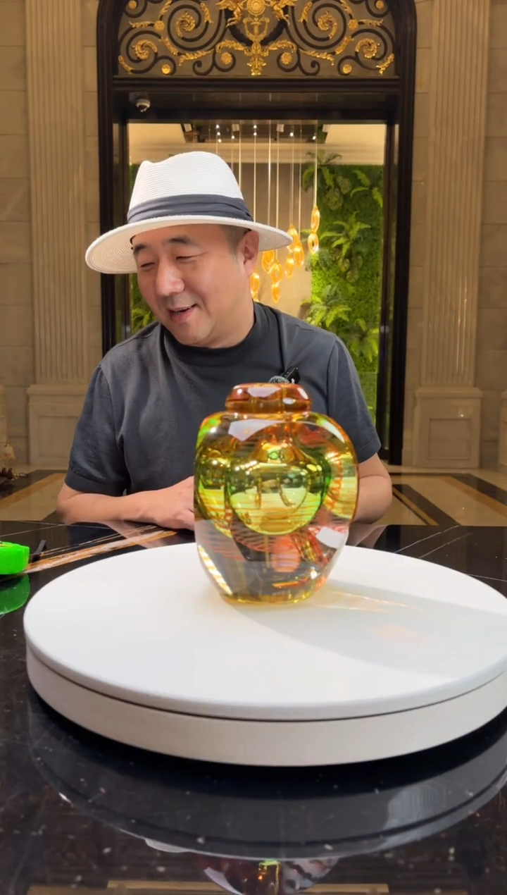 【闪购商品】茶宠AJ06521艺术琉璃香薰瓶