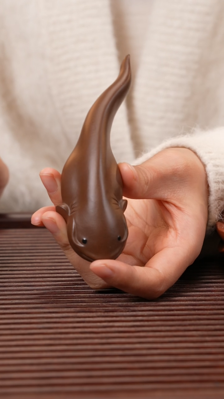 【闪购商品】紫砂茶宠年年有余