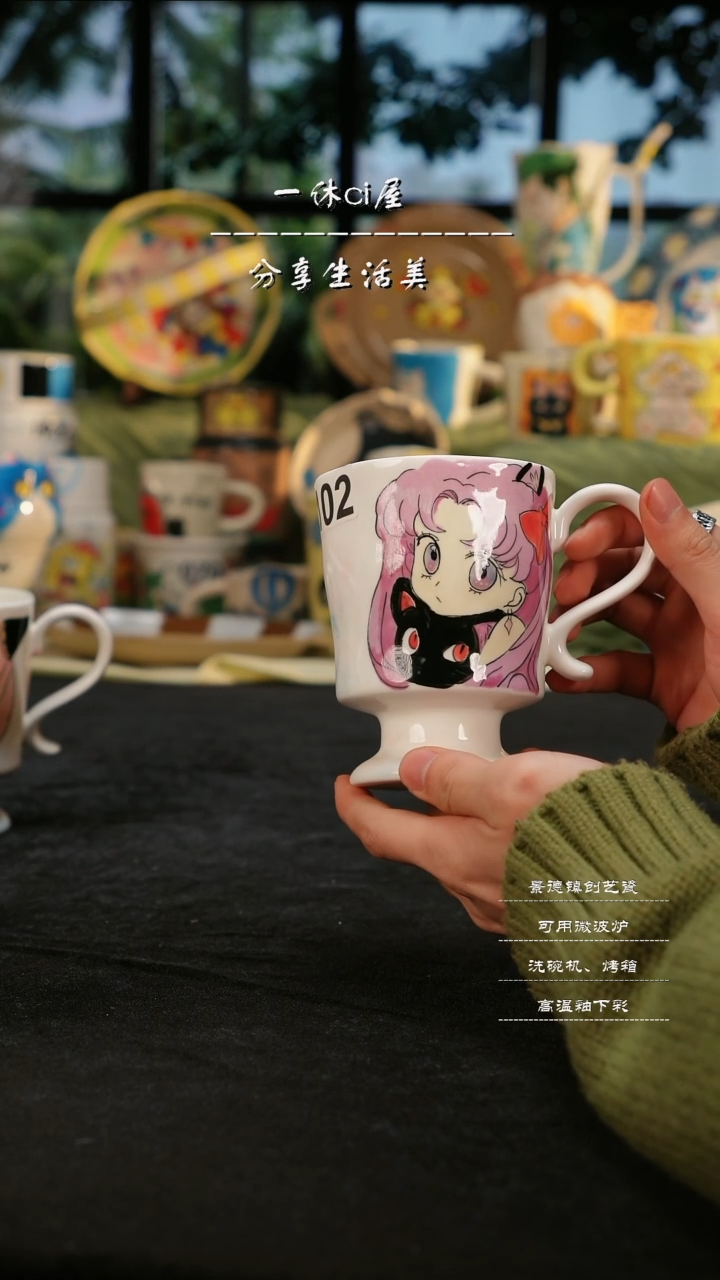 【闪购商品】摆件亲工手绘陶瓷-102