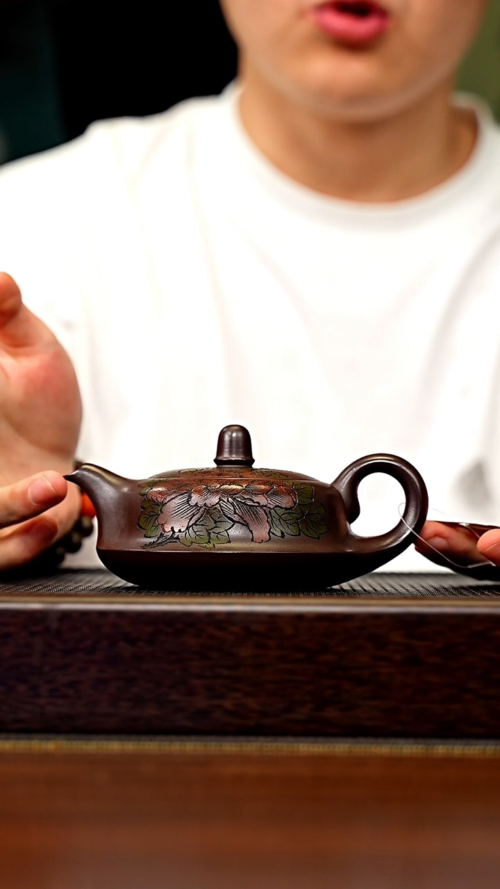 茶壶紫砂宜兴原矿 手工 紫砂壶容量200CC