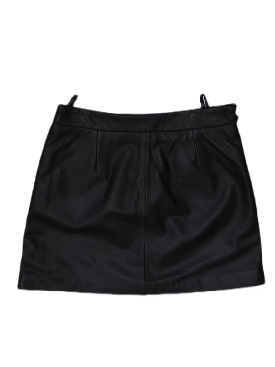 美丽百搭洋气半裙显瘦皮裙