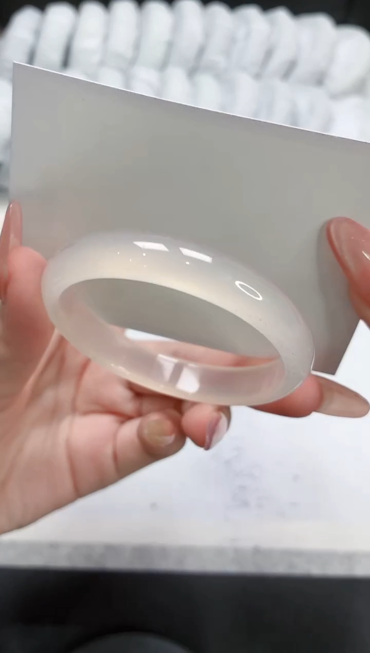 石英质玉手镯未镶嵌444-54.1草花