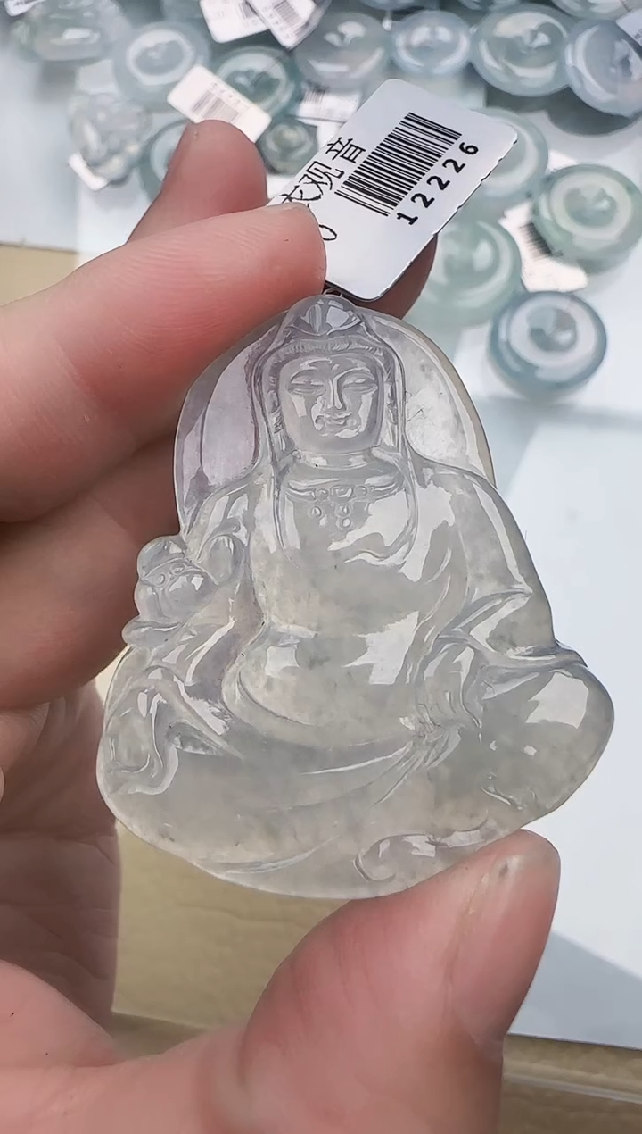 翡翠未镶嵌颈饰缅甸翡翠a货