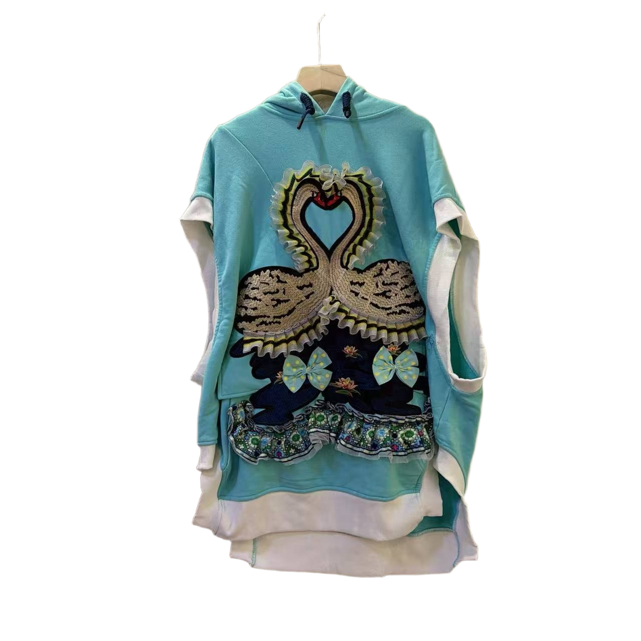  ATT潮牌2025背心潮流风修身型洋气碎花重工甜美设计感