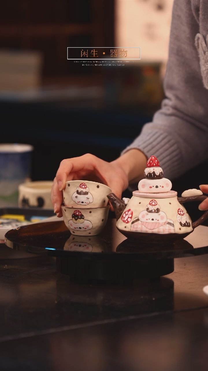 【闪购商品】景德镇可爱设计师款陶瓷