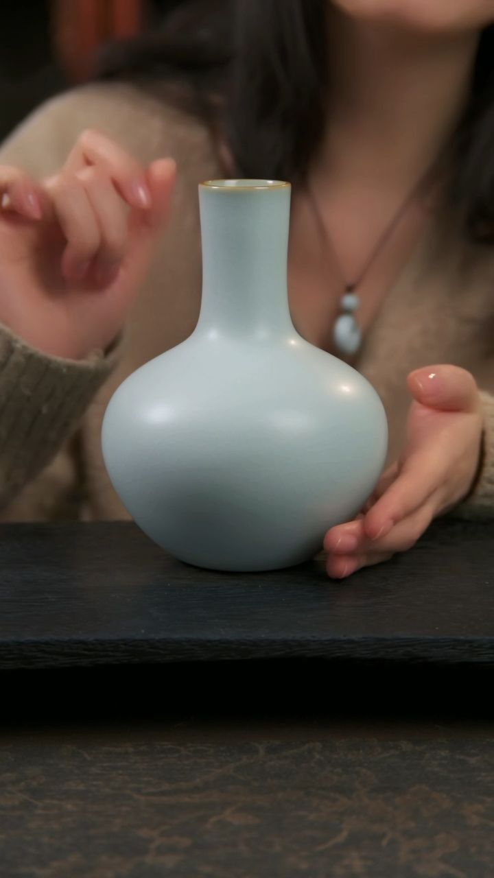 【闪购商品】杯承露瓶（开片工艺）