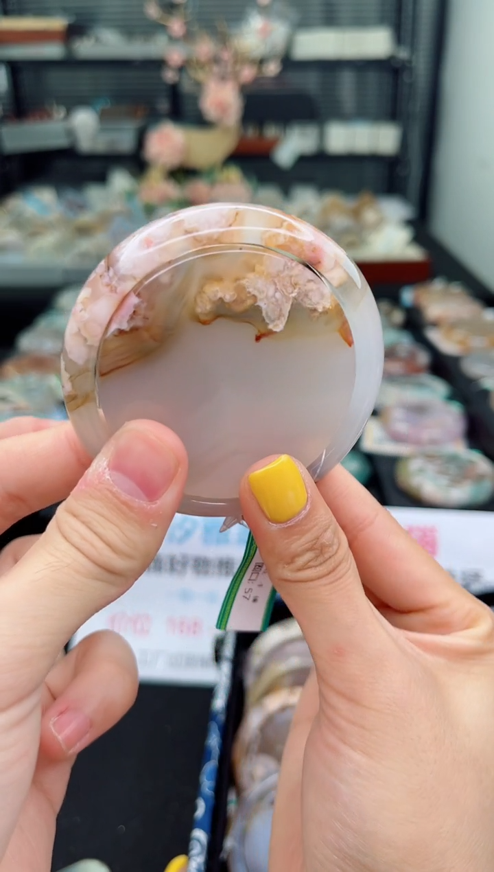 【闪购商品】石英质玉未镶嵌手镯57圈口（赠品镯心）3572155