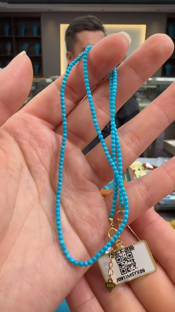 【闪购商品】绿松石颈饰未镶嵌秒拍号168