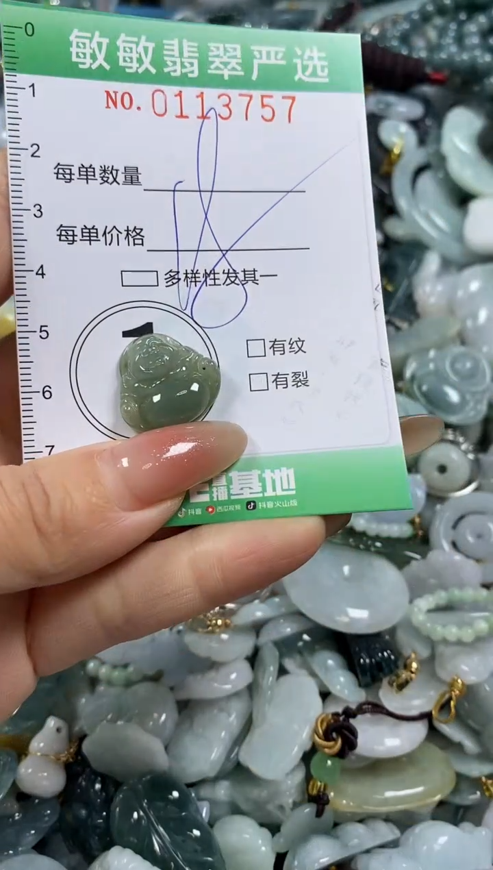 【闪购商品】翡翠颈饰未镶嵌闪购0113757