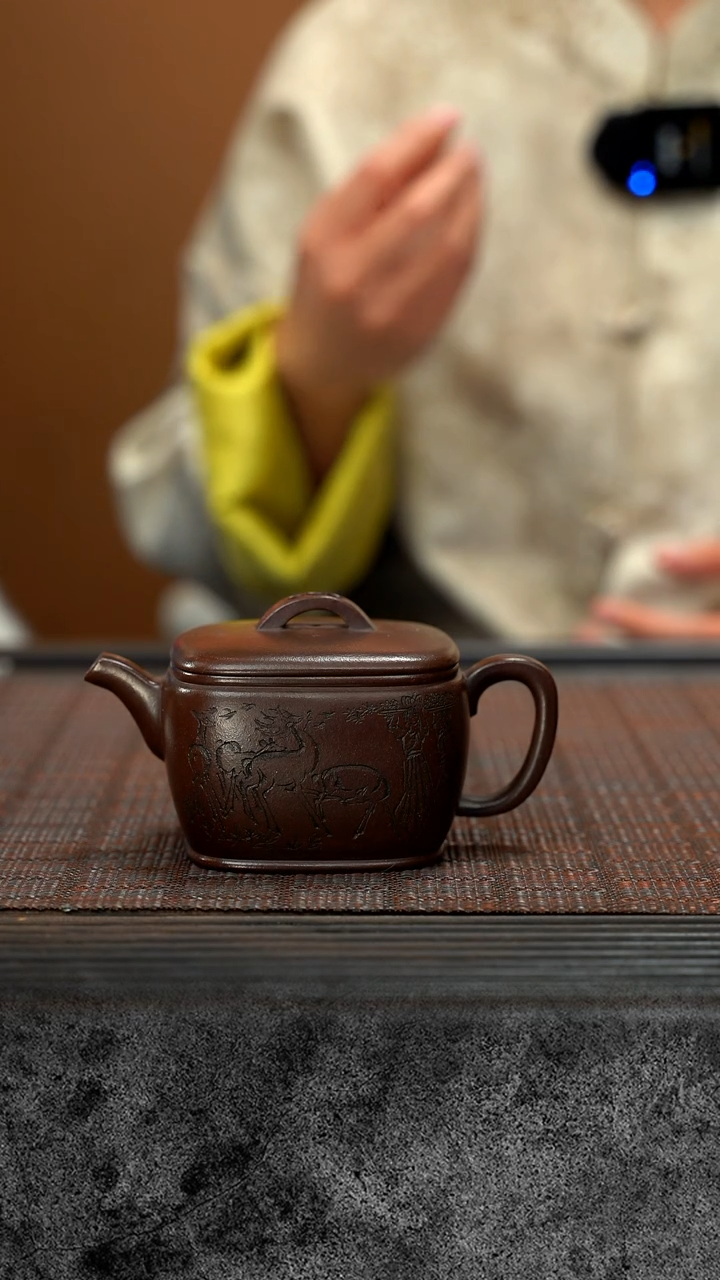 【闪购商品】紫砂茶壶四方汉瓦 FYL