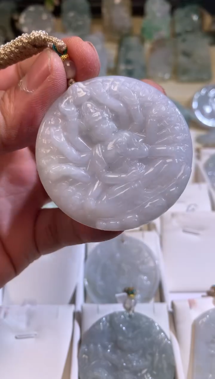 翡翠未镶嵌颈饰4/20/238